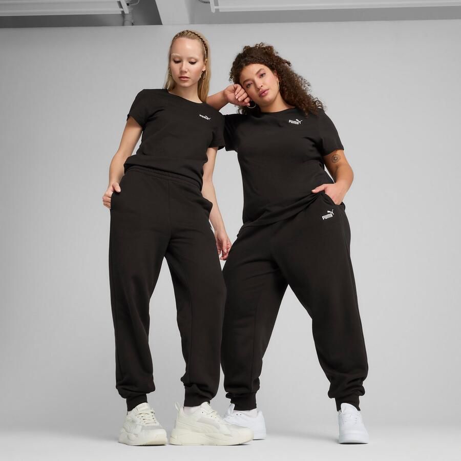 PUMA Trainingsbroek ESS SMALL NO. 1 LOGO COMFORT HIGH-WAIST SWEATPANTS FL CL - Foto 3