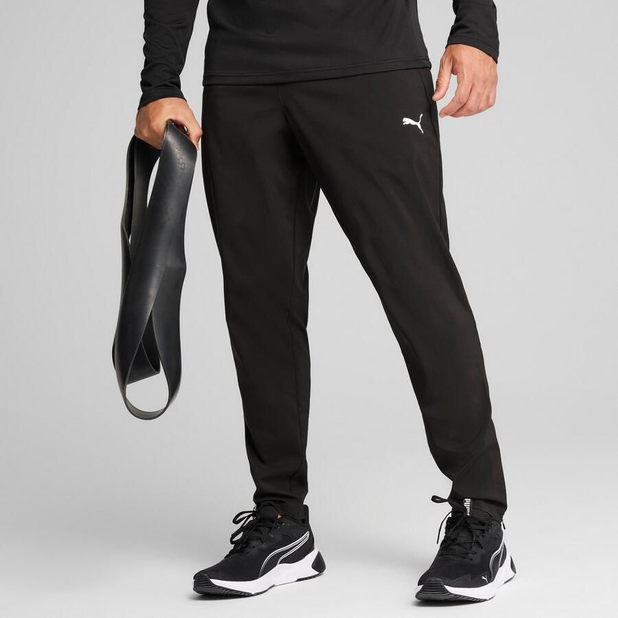 PUMA Trainingsbroek M TAD ESSENTIALS WOVEN TAPERED PANT