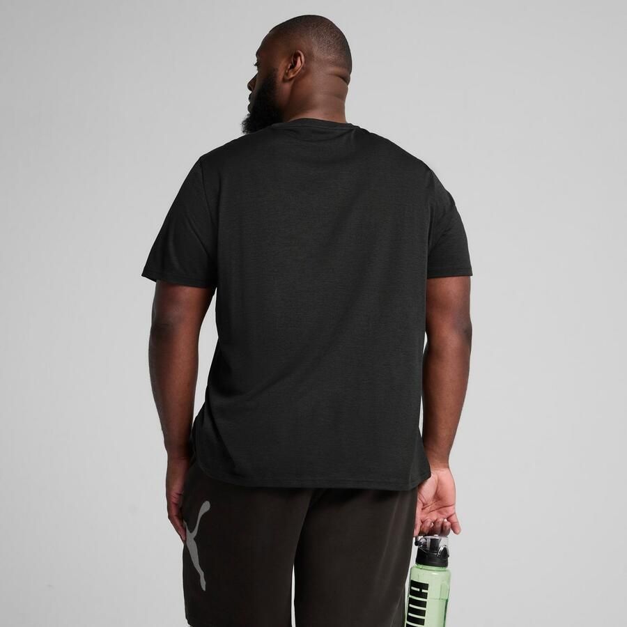 PUMA Trainingsshirt M TAD ESSENTIAL HEATHER CAT TEE (CF LARGE CAT)