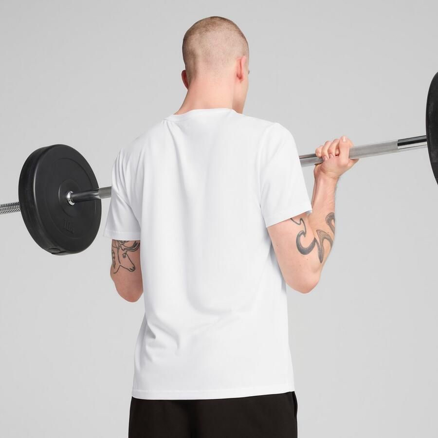 PUMA Trainingsshirt M TAD ESSENTIALS SOLID CAT TEE (LC SMALL CAT) - Foto 2