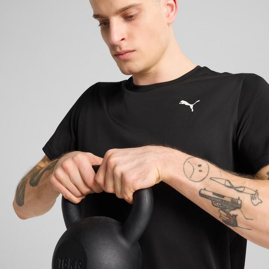 PUMA Trainingsshirt M TAD ESSENTIALS SOLID CAT TEE (LC SMALL CAT) - Foto 4