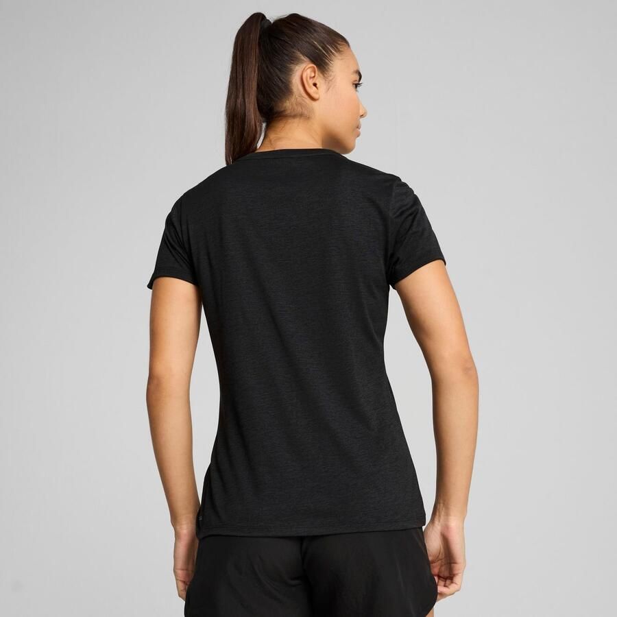 PUMA Trainingsshirt W TAD ESSENTIAL HEATHER LOGO TEE
