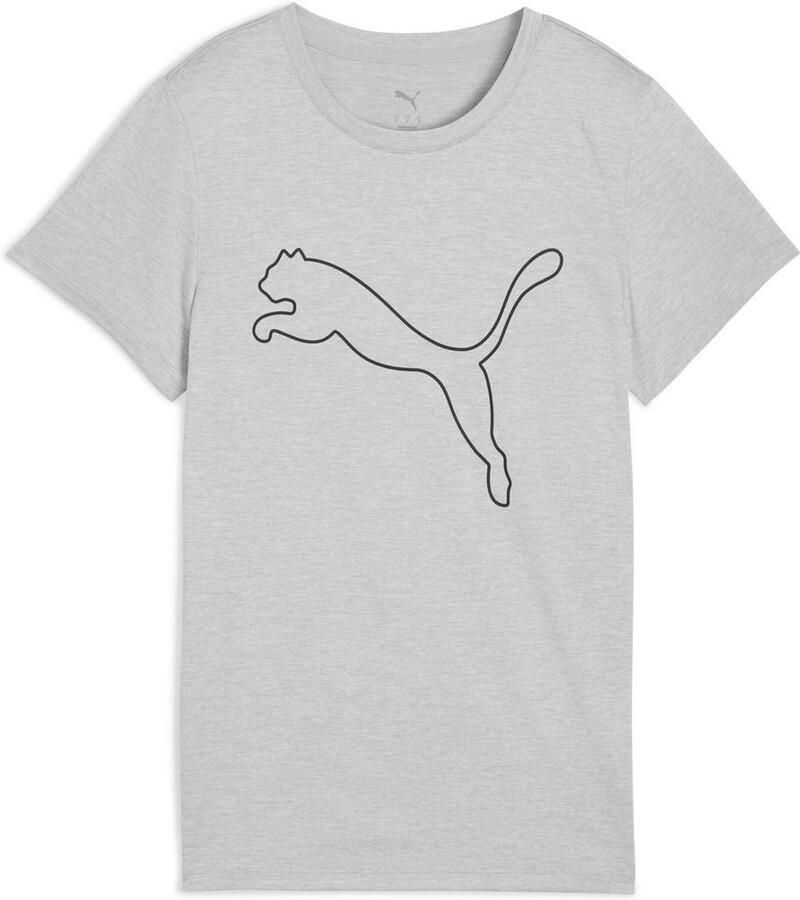 PUMA Trainingsshirt W TAD ESSENTIAL HEATHER LOGO TEE