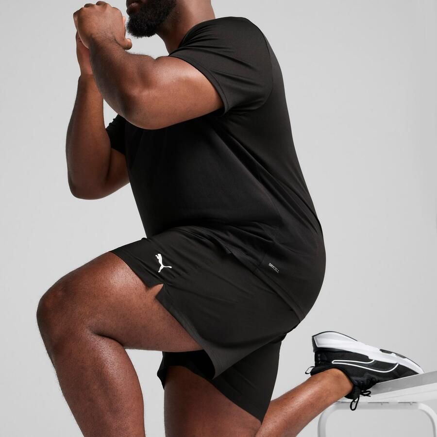 PUMA Trainingsshort M TAD ESSENTIALS 5" WOVEN SHORT Heren basic trainingsshorts zweetafvoerend - Foto 3