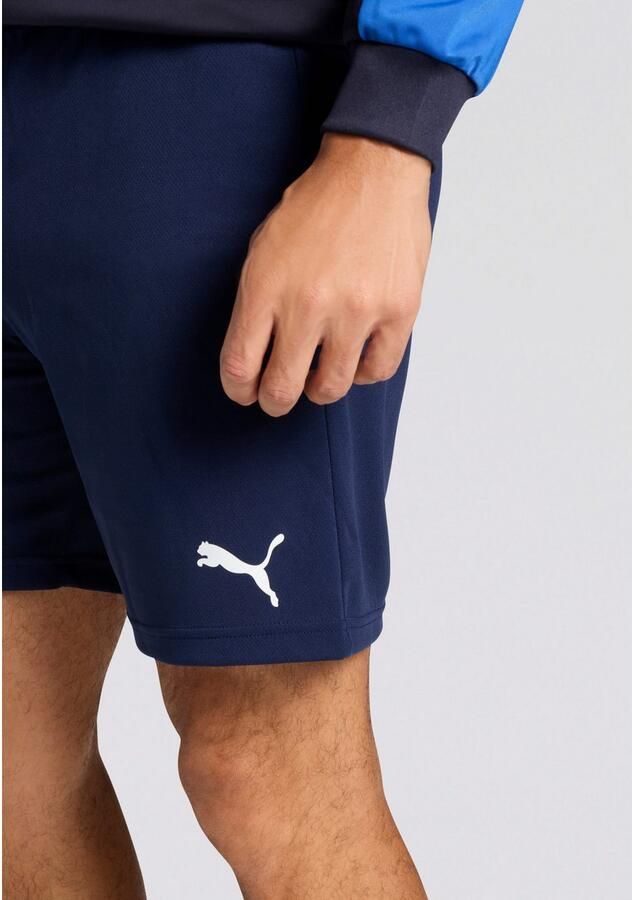 Puma Team Rise Marineblauw Sweater met Capuchon Jongens