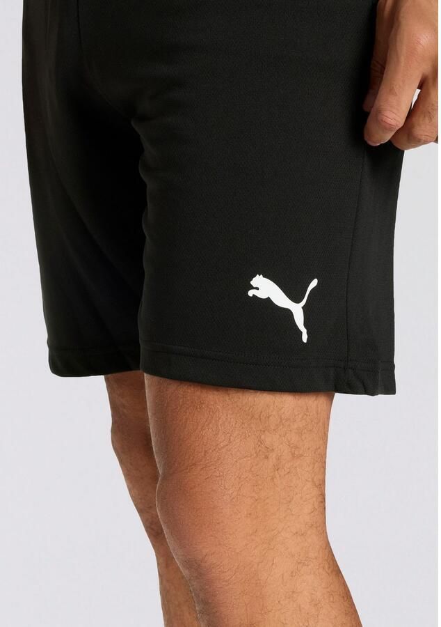 Puma Team Rise Zwart Korte Broek met Rits Jongens - Foto 4