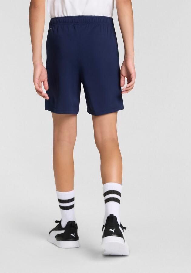 Puma teamrise voetbalbroekje blauw wit kinderen - Foto 4