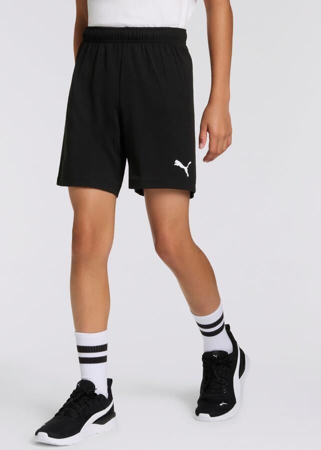 Puma teamrise voetbalbroekje zwart kinderen - Foto 4