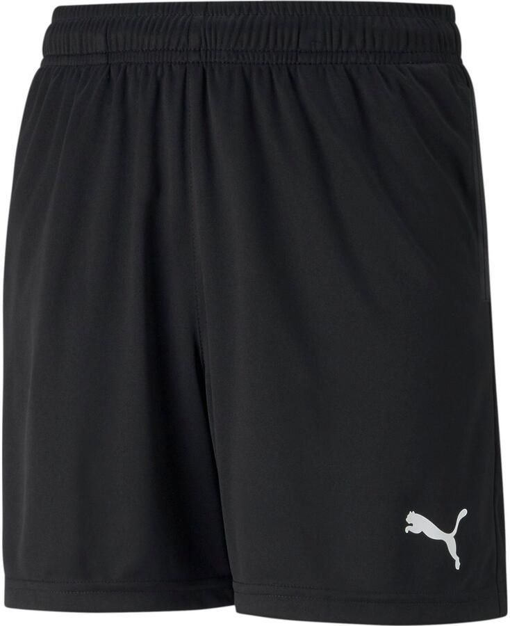 Puma Junior voetbalshort zwart Sportbroek Polyester Logo 128 - Foto 2