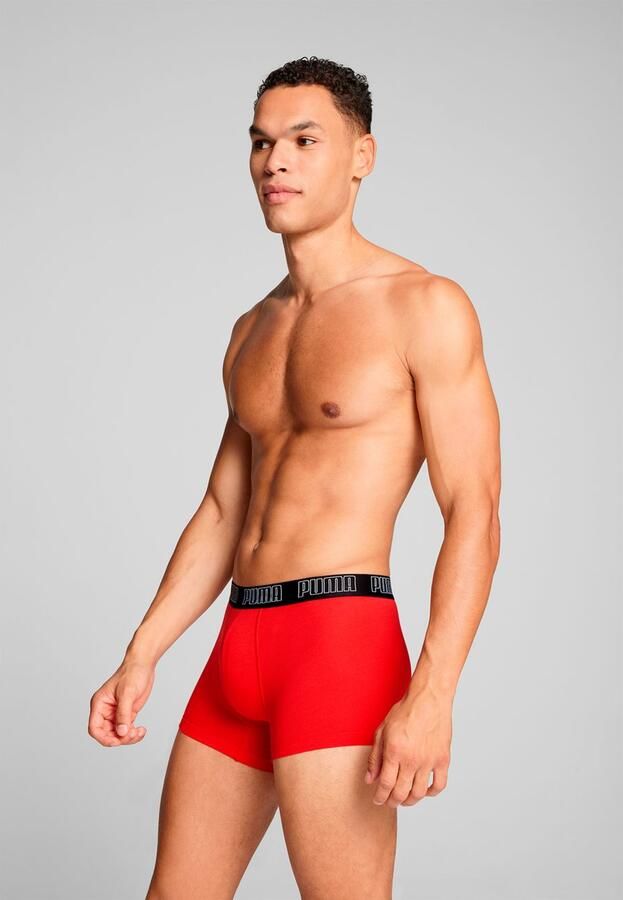 Puma Rood Zwart Everyday Trunk Boxers Multicolor Heren - Foto 6