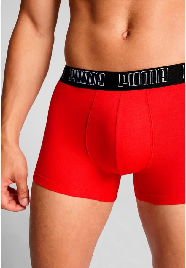 Puma Rood Zwart Everyday Trunk Boxers Multicolor Heren - Foto 2