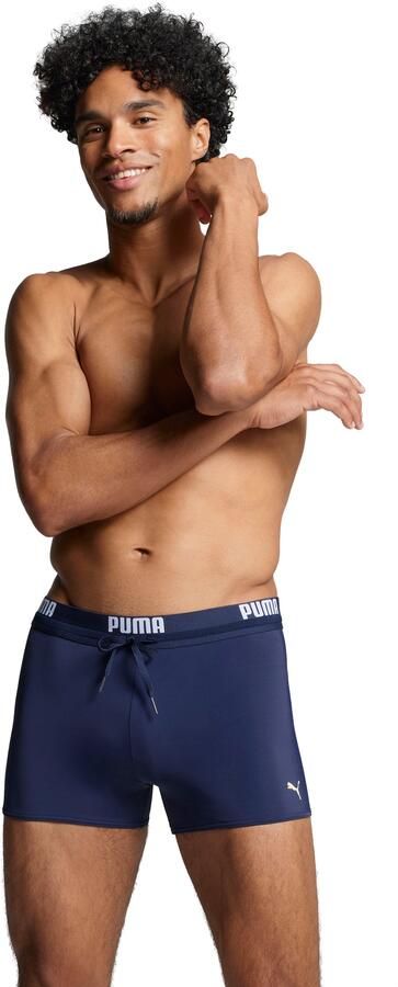 PUMA Zwembroek SWIM MEN LOGO SWIM TRUNK elastische logotailleband met geïntegreerd trekkoord - Foto 6