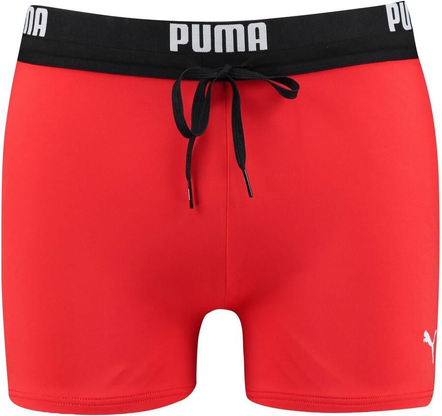 PUMA Zwembroek SWIM MEN LOGO SWIM TRUNK elastische logotailleband met geïntegreerd trekkoord - Foto 3