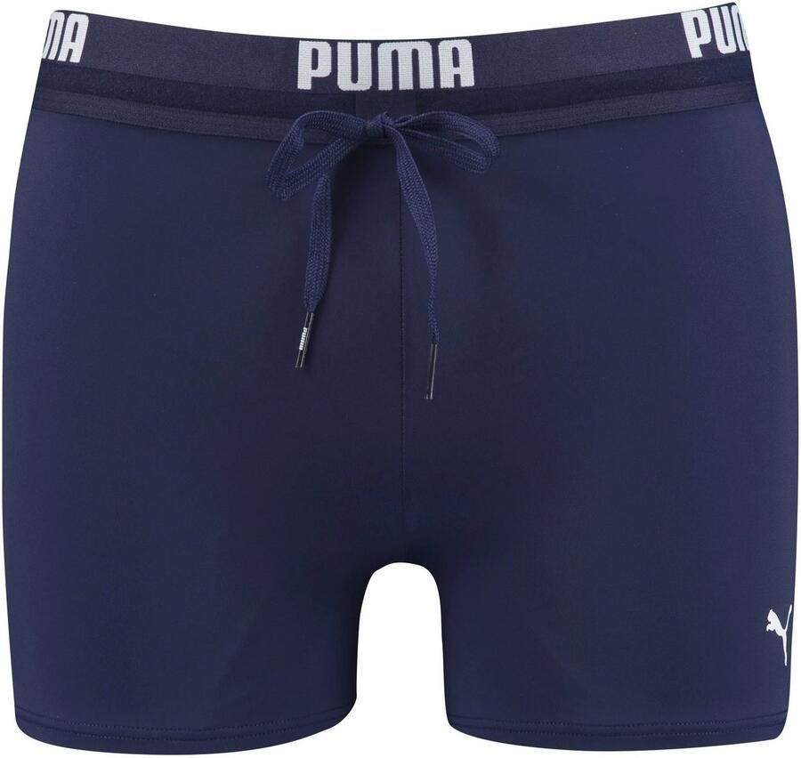 PUMA Zwembroek SWIM MEN LOGO SWIM TRUNK elastische logotailleband met geïntegreerd trekkoord - Foto 3