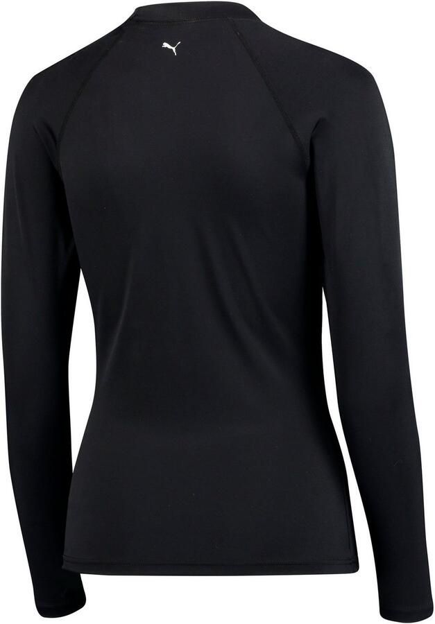 PUMA Zwemshirt SWIM WOMEN LONG SLEEVE RASH GUARD Logoprint lange mouwen functionele pasvorm - Foto 4
