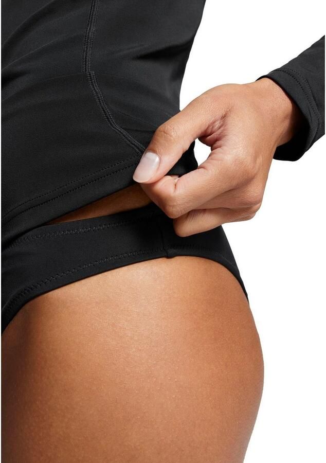 PUMA Zwemshirt SWIM WOMEN LONG SLEEVE RASH GUARD Logoprint lange mouwen functionele pasvorm - Foto 2