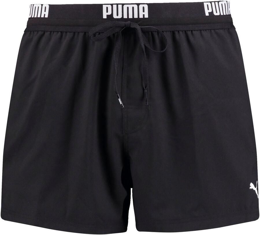 PUMA Zwemshort SWIM MEN LOGO SHORT LENGTH SWIM SHORTS Zijzakken achterzak met ritssluiting trekkoord - Foto 2
