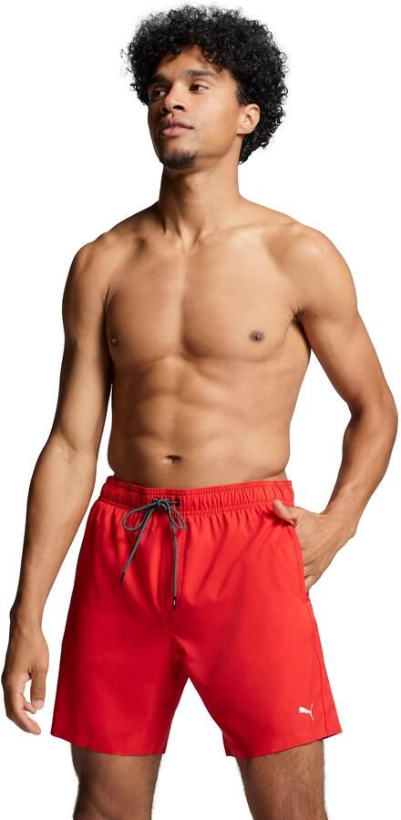 PUMA Zwemshort SWIM MEN MEDIUM LENGTH SWIM SHORTS High-tech ritssluiting op de achterzak zijzakken - Foto 7