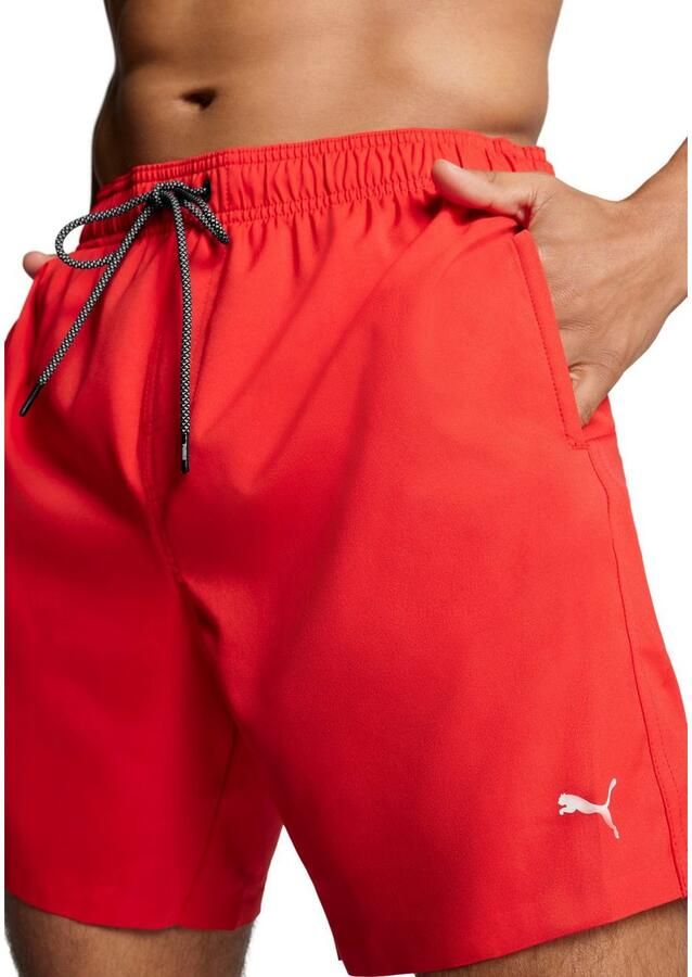 PUMA Zwemshort SWIM MEN MEDIUM LENGTH SWIM SHORTS High-tech ritssluiting op de achterzak zijzakken - Foto 4