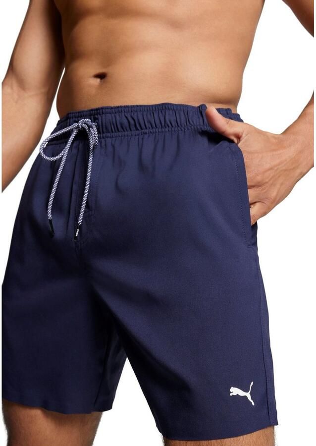 PUMA Zwemshort SWIM MEN MEDIUM LENGTH SWIM SHORTS High-tech ritssluiting op de achterzak zijzakken - Foto 5