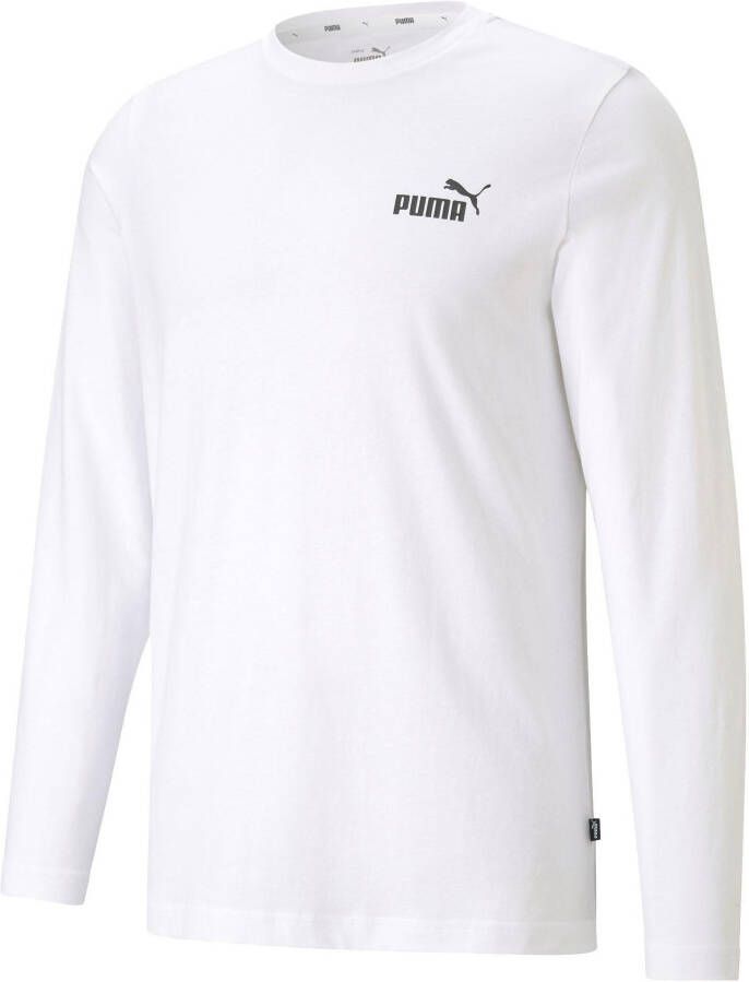 PUMA PERFOR CE Shirt met lange mouwen en labelprint model 'Small Logo'
