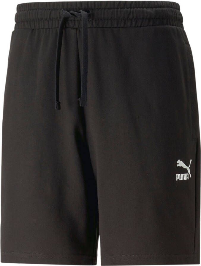 Puma Klassieke zwarte trainingsbroek shorts Black Heren