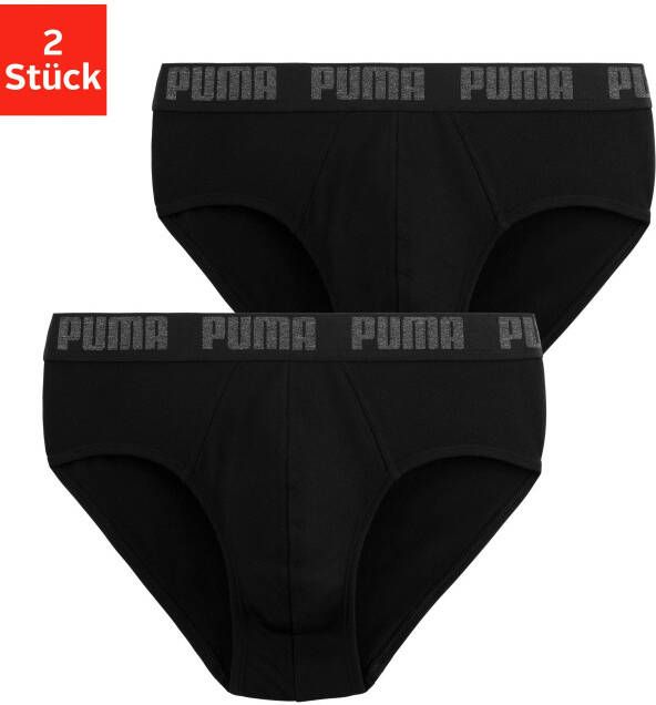 Puma Slip met labeldetail in een set van 2 stuks
