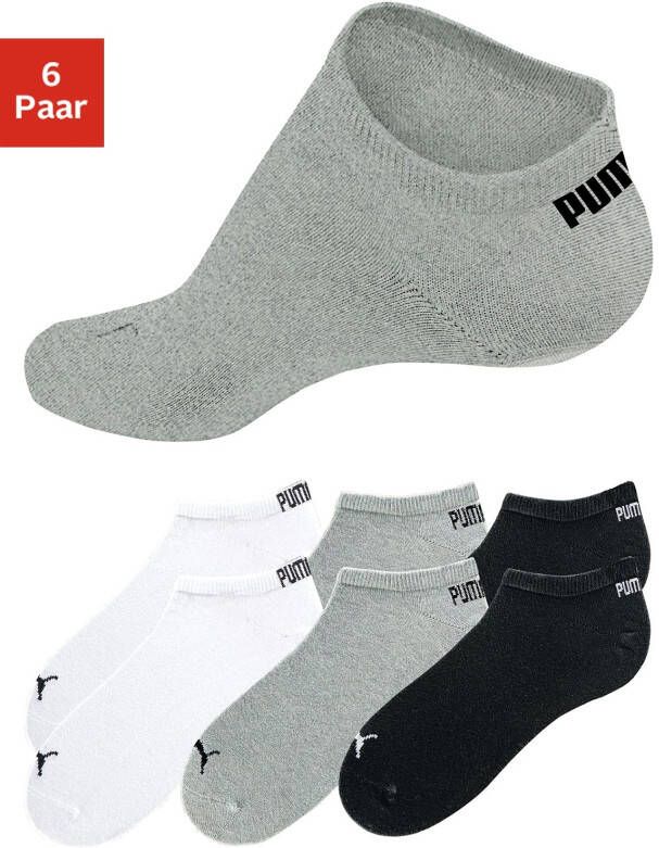 Puma Sneaker Plain Enkelsokken Senior (6-pack)