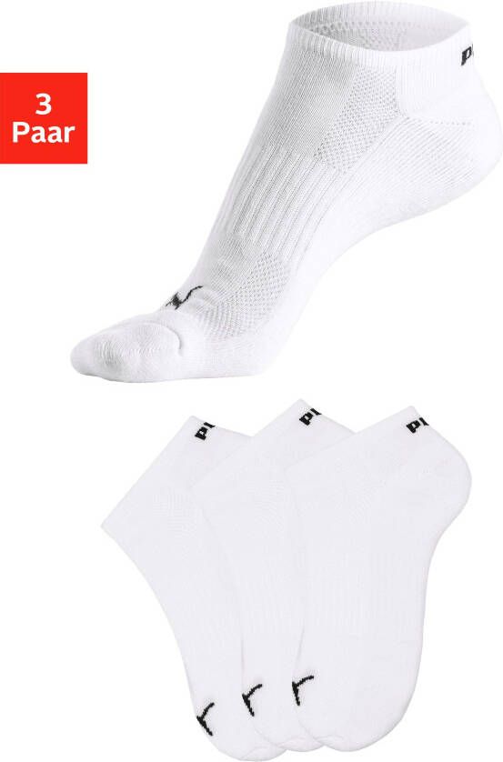 PUMA Sneakersokken met frotté (3 paar)