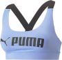 Puma Paarse Sporttop met Logo Print Paars Dames - Thumbnail 1
