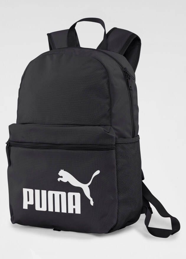 Puma Phase rugzak zwart Polyester Logo