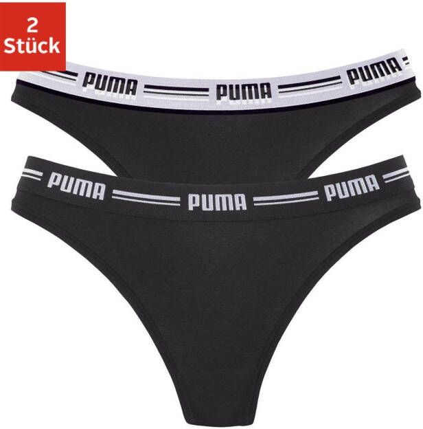 PUMA String Iconic met zachte logoband (set 2 stuks)