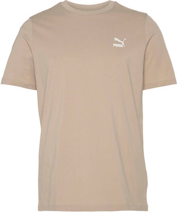 Puma Logo Granola Heren T-shirt Pink Heren