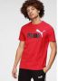 Puma essentials+ 2 colour logo shirt rood heren - Thumbnail 2