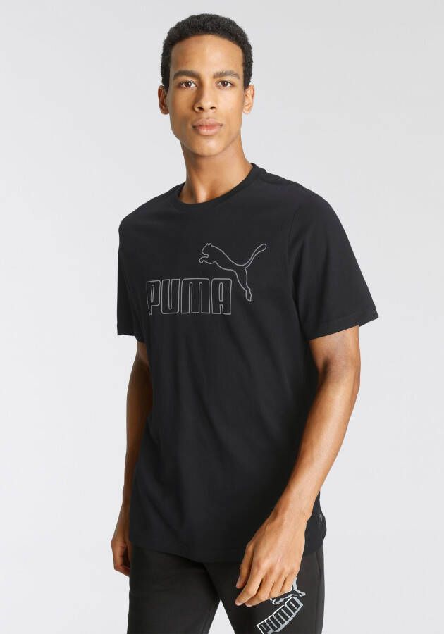 Puma Essentials Elevated T-shirt Black Heren