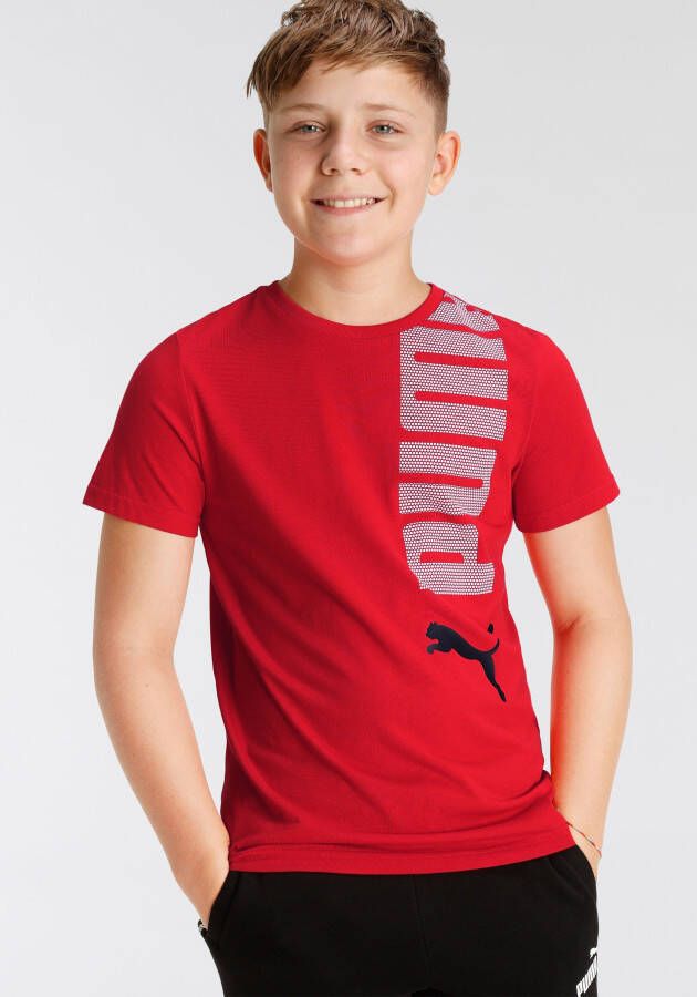 Puma T-shirt Rood T-shirt Jongens