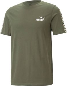 Puma T-shirt Essential Groen Heren