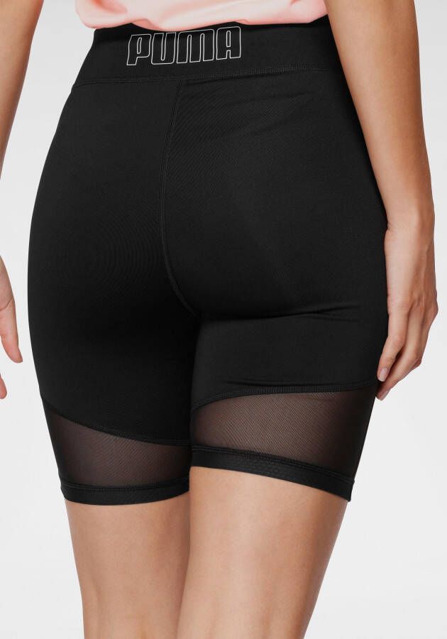 PUMA PERFORMANCE Tight fit high waist fietsbroek met contrastinzetten dryCELL