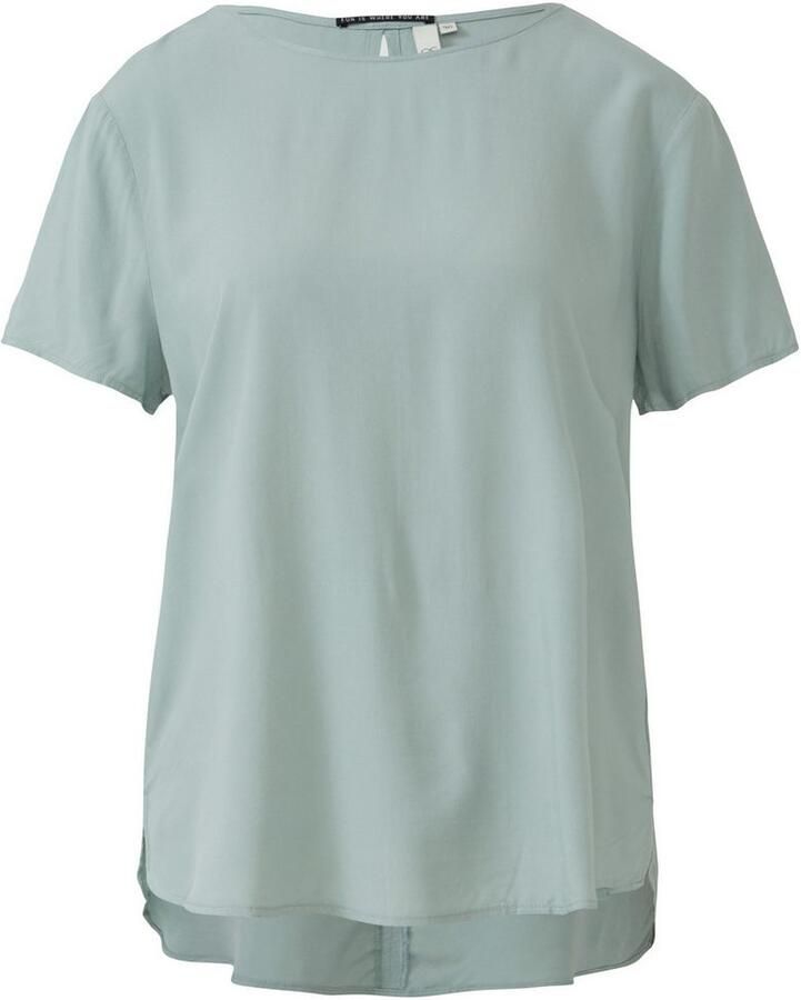 Q S designed by Blouse met korte mouwen