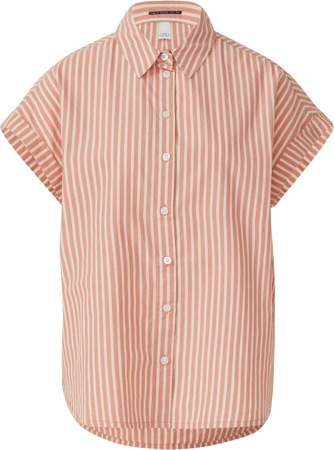 Q S designed by Blouse met korte mouwen in streep-look - Foto 5