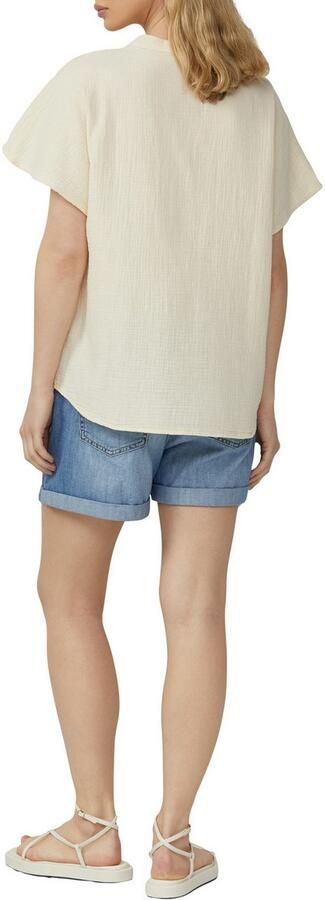 Q S designed by Blouse met korte mouwen van mousseline - Foto 3