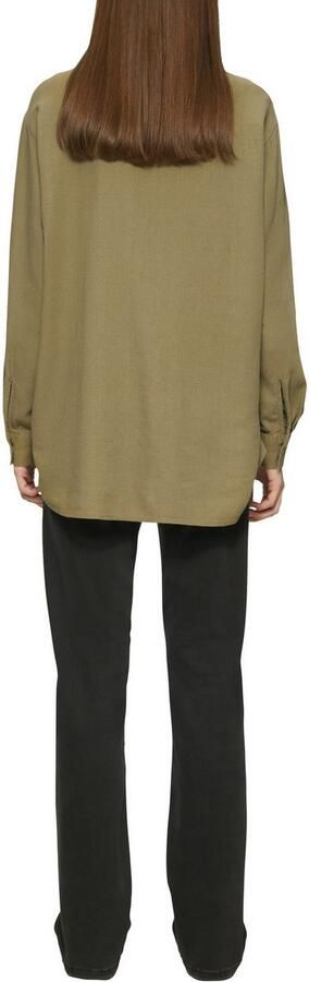 Q S designed by Blouse met lange mouwen van een linnenmix met viscose - Foto 5