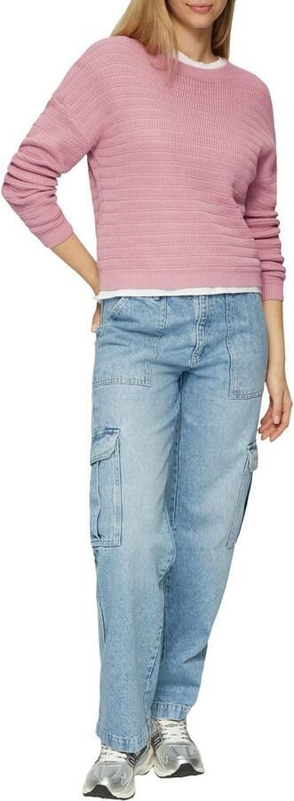 QS Gebreide pullover met ronde hals - Foto 2