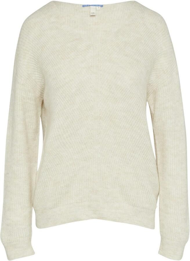 Q S designed by Gebreide trui in gemêleerde look - Foto 2