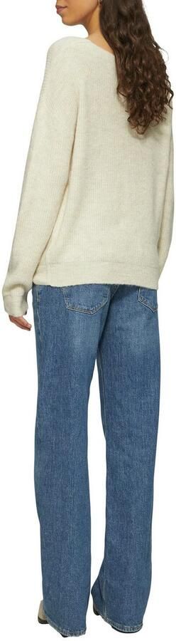 Q S designed by Gebreide trui in gemêleerde look - Foto 4