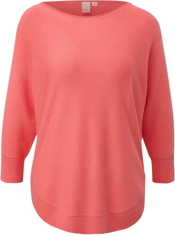 Q S designed by Gebreide trui met ribboorden