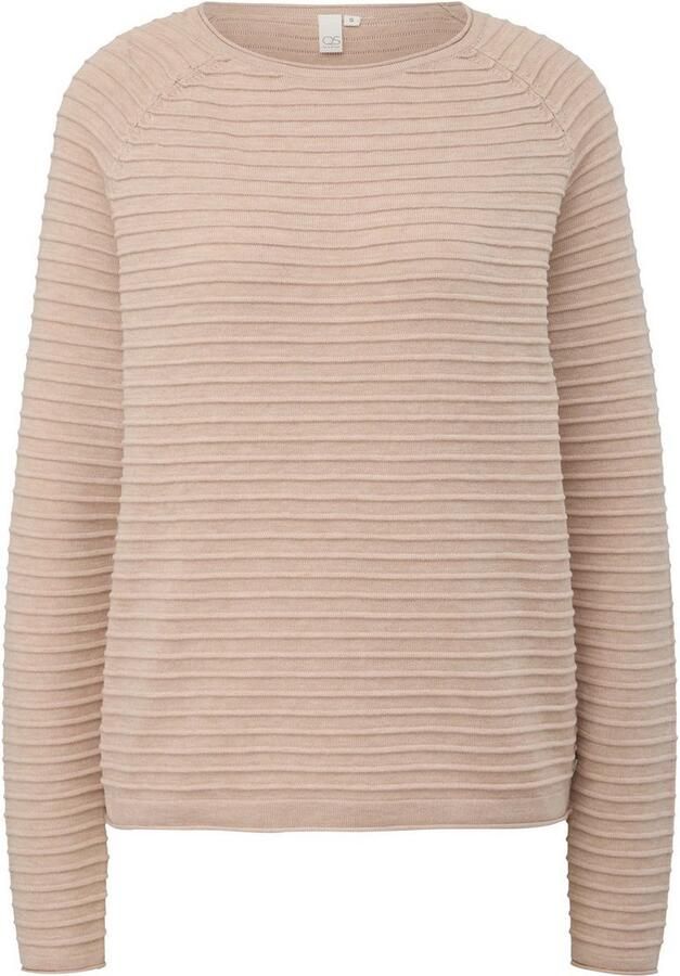 Q S designed by Gebreide trui met structuurpatroon - Foto 4