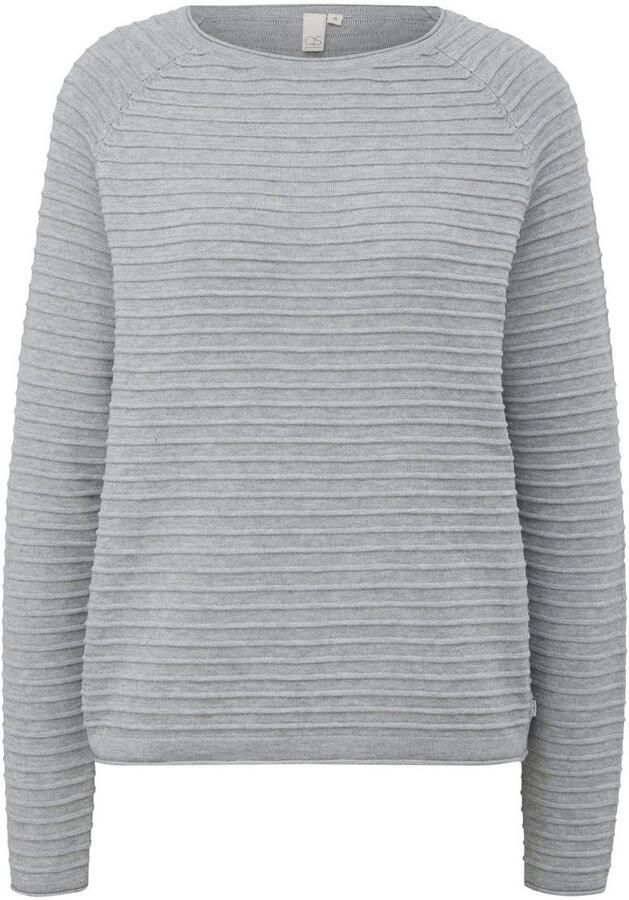 Q S designed by Gebreide trui met structuurpatroon - Foto 4