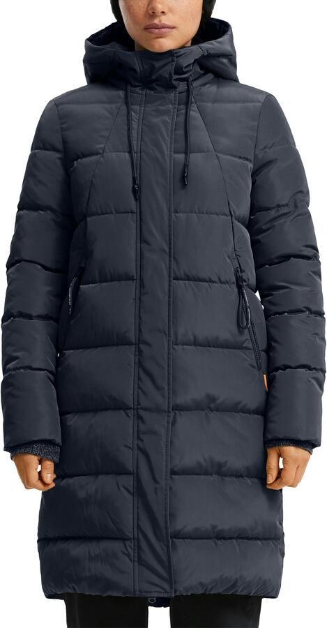 Q S designed by Gewatteerde jas lang met capuchon - Foto 3