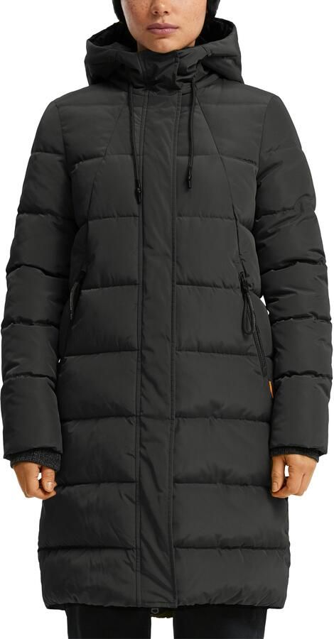 Q S designed by Gewatteerde jas lang met capuchon - Foto 3